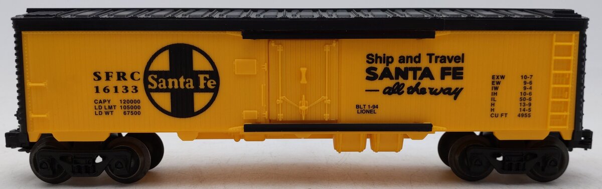 Lionel 6-16133 O Gauge Santa Fe Reefer Car #16133 EX/Box
