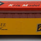 KMT 684 O Gauge Schlitz Yellow Box Car VG/Box