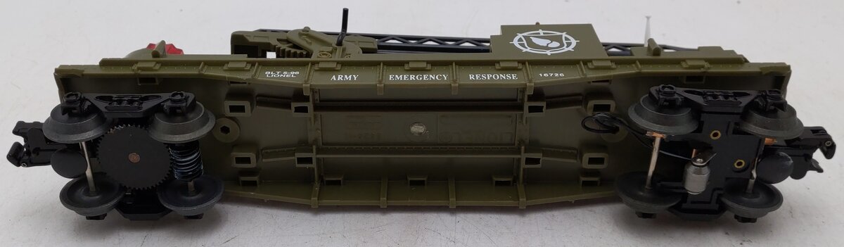 Lionel 6-16726 O Gauge Army Fire Ladder Car EX/Box