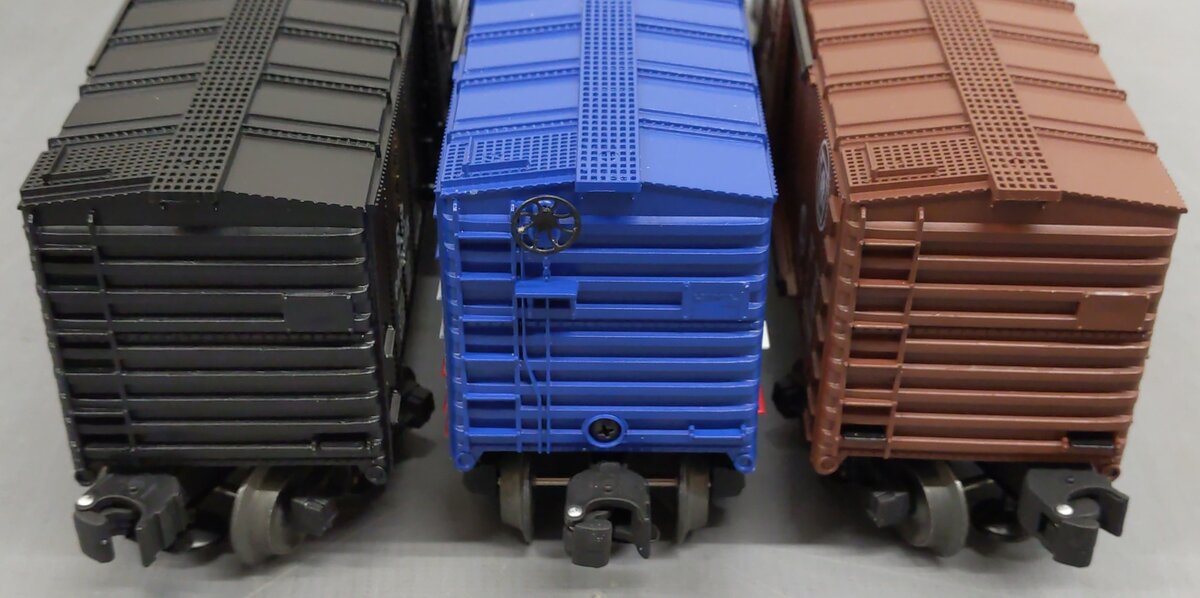 Lionel 6-19272 O Gauge 6464 Boxcars Series 3-Car Set #4 EX/Box