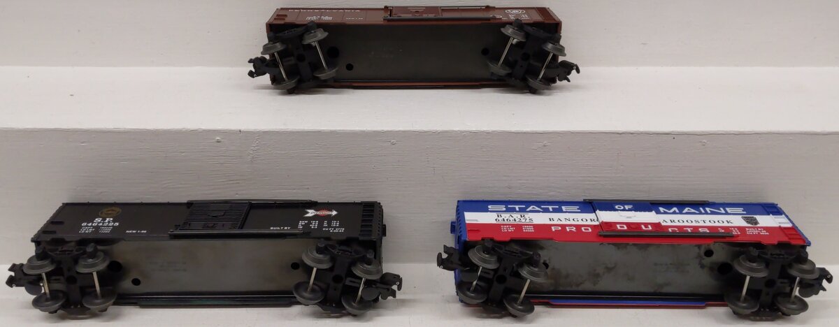 Lionel 6-19272 O Gauge 6464 Boxcars Series 3-Car Set #4 EX/Box