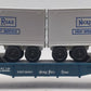 Lionel 6-16307 O Gauge Nickel Plate Road Flatcar with Trailers EX/Box