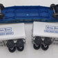 Lionel 6-16307 O Gauge Nickel Plate Road Flatcar with Trailers EX/Box