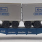 Lionel 6-16307 O Gauge Nickel Plate Road Flatcar with Trailers EX/Box