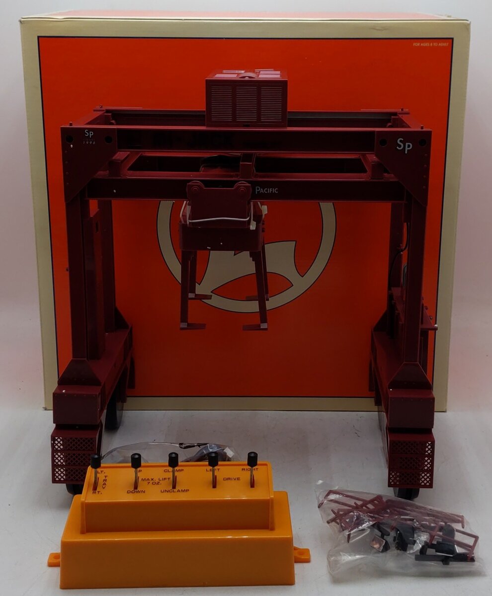 Lionel 6-22922 O Scale Southern Pacific Intermodal Crane EX/Box