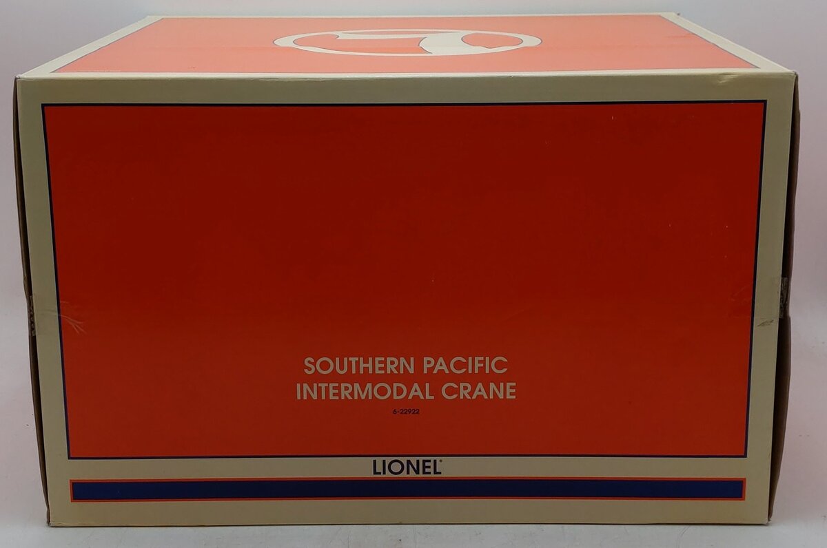 Lionel 6-22922 O Scale Southern Pacific Intermodal Crane EX/Box