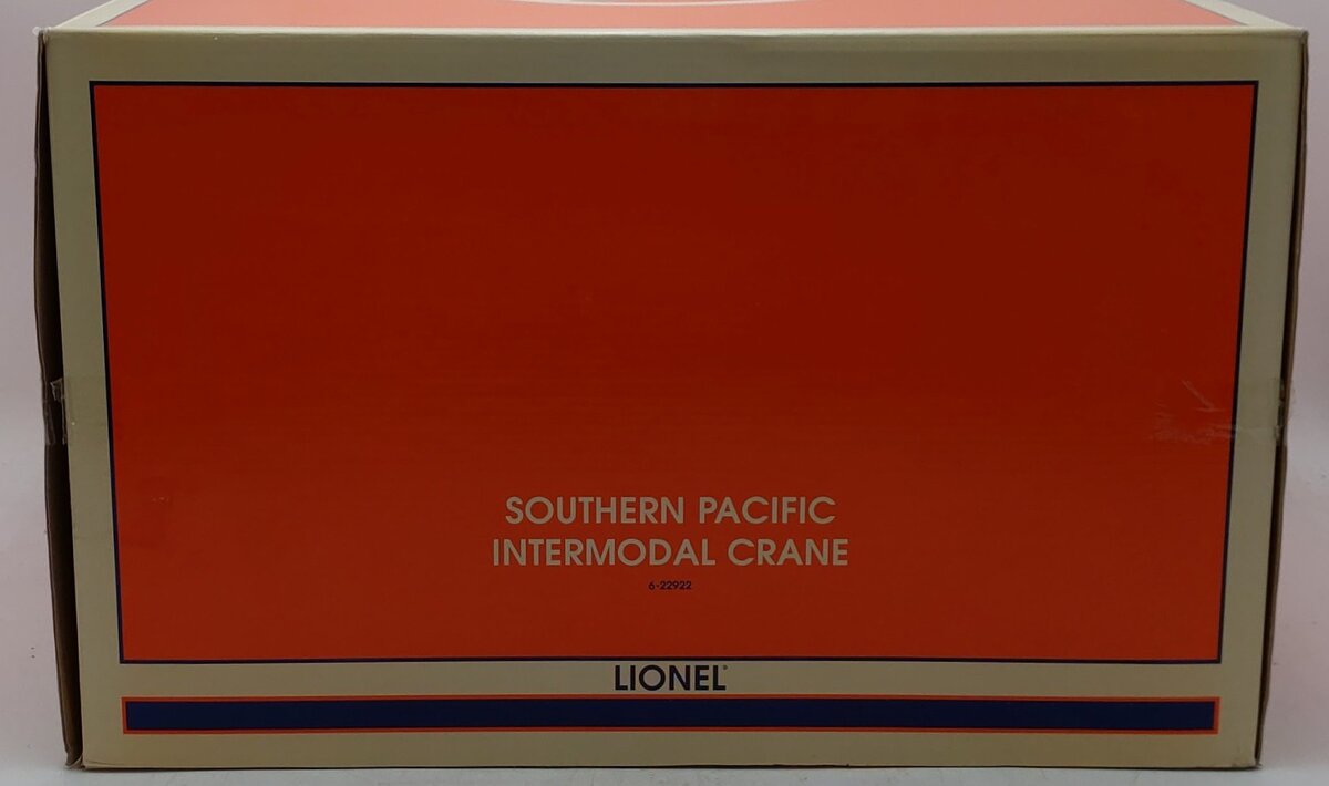 Lionel 6-22922 O Scale Southern Pacific Intermodal Crane EX/Box