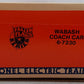 Lionel 6-7230 O Gauge Wabash "City of Peru" Passenger Car EX/Box