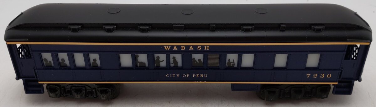 Lionel 6-7230 O Gauge Wabash "City of Peru" Passenger Car EX/Box