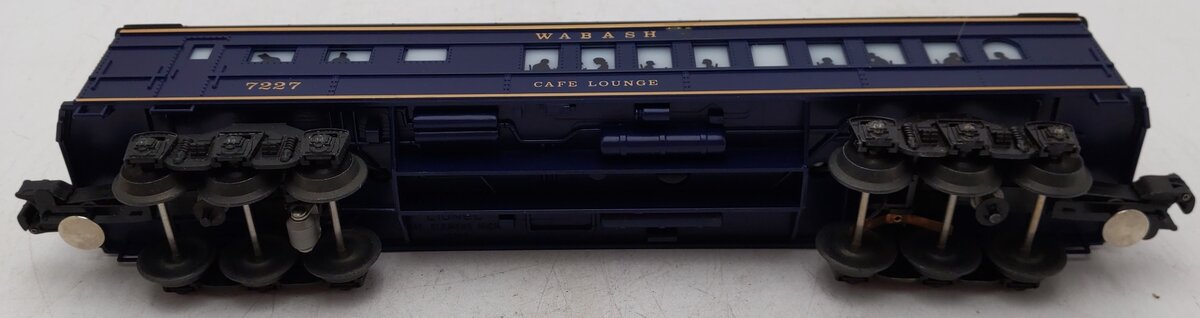 Lionel 6-7227 O Gauge Wabash Café Lounge Car #7227 EX/Box