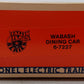 Lionel 6-7227 O Gauge Wabash Café Lounge Car #7227 EX/Box