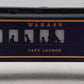 Lionel 6-7227 O Gauge Wabash Café Lounge Car #7227 EX/Box