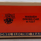 Lionel 6-7227 O Gauge Wabash Café Lounge Car #7227 EX/Box