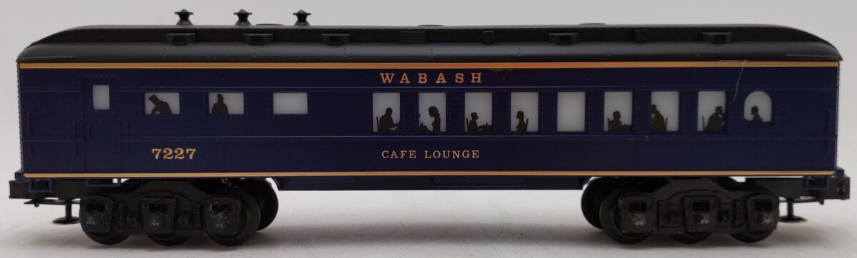 Lionel 6-7227 O Gauge Wabash Café Lounge Car #7227 EX/Box