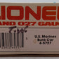Lionel 6-5727 O Gauge US Marines Bunk Car EX/Box