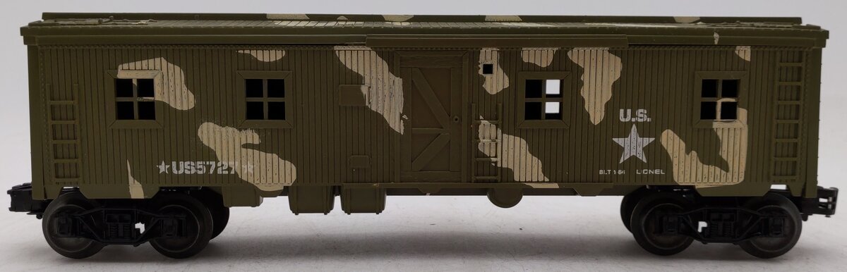 Lionel 6-5727 O Gauge US Marines Bunk Car EX/Box