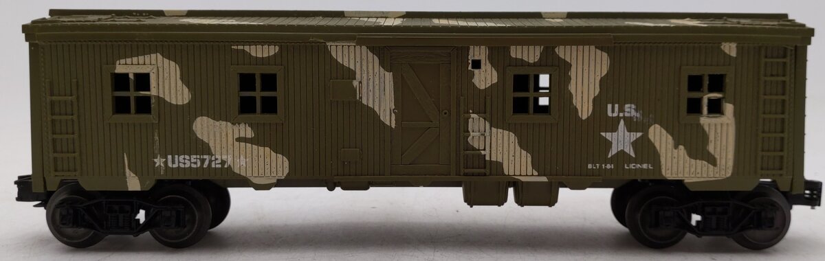 Lionel 6-5727 O Gauge US Marines Bunk Car EX/Box