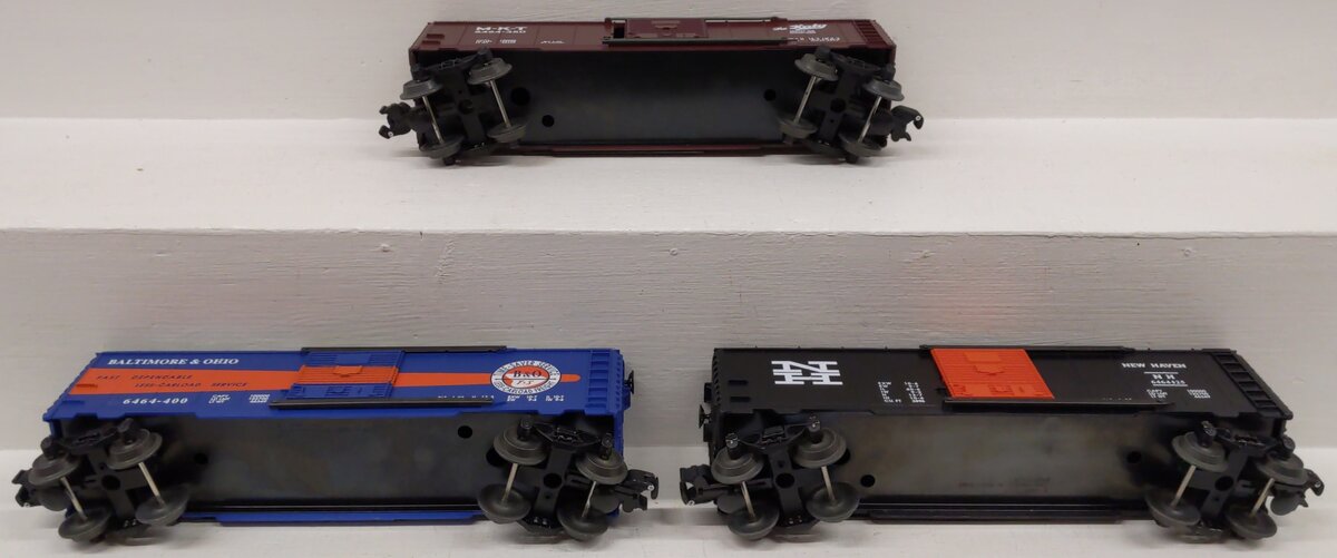 Lionel 6-19292 O Gauge B&O 6464 Boxcar Series Vl (Set of 3) EX/Box