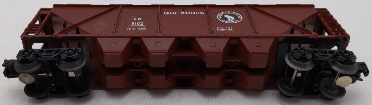 Lionel 6-6102 O Gauge Great Northern 4-Bay Covered Hopper EX/Box