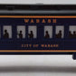 Lionel 6-7232 O Gauge Wabash "City of Wabash" Observation Car #7232 (FF #1) EX/Box