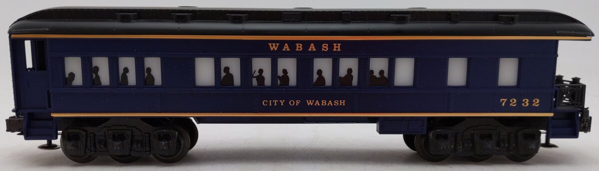 Lionel 6-7232 O Gauge Wabash "City of Wabash" Observation Car #7232 (FF #1) EX/Box