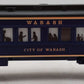 Lionel 6-7232 O Gauge Wabash "City of Wabash" Observation Car #7232 (FF #1) EX/Box