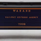 Lionel 6-7228 O Gauge Wabash Baggage Car (FF #1) EX/Box