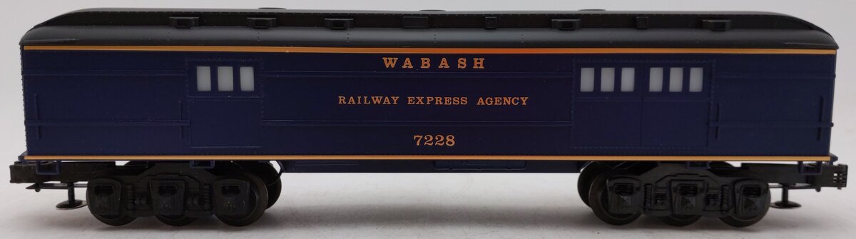 Lionel 6-7228 O Gauge Wabash Baggage Car (FF #1) EX/Box