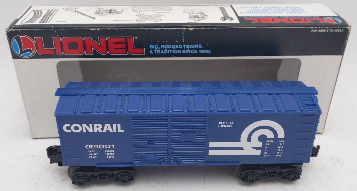 Lionel 6-9035 O Gauge Conrail Boxcar EX/Box