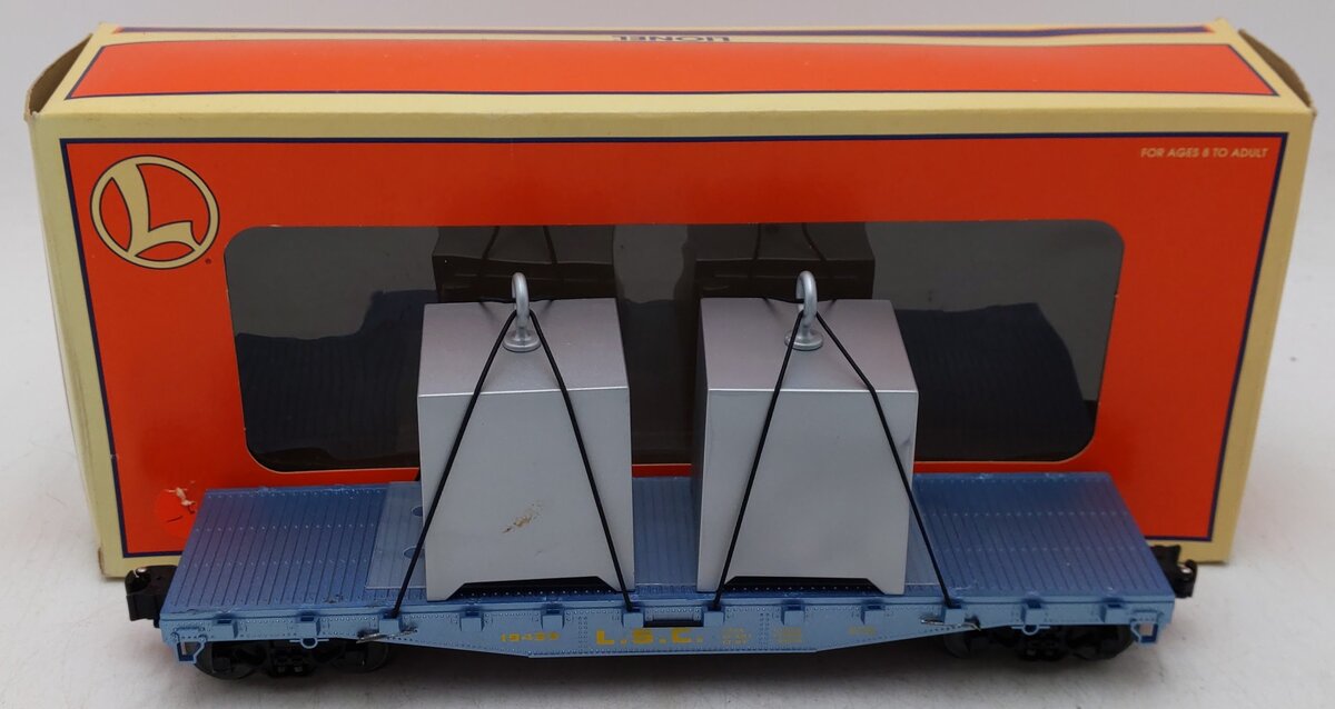 Lionel 6-19439 O Gauge Lionelville Safe Co. Flatcar with Safe Load EX/Box