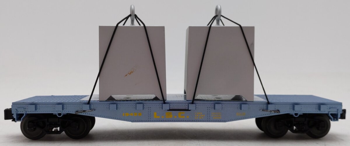 Lionel 6-19439 O Gauge Lionelville Safe Co. Flatcar with Safe Load EX/Box