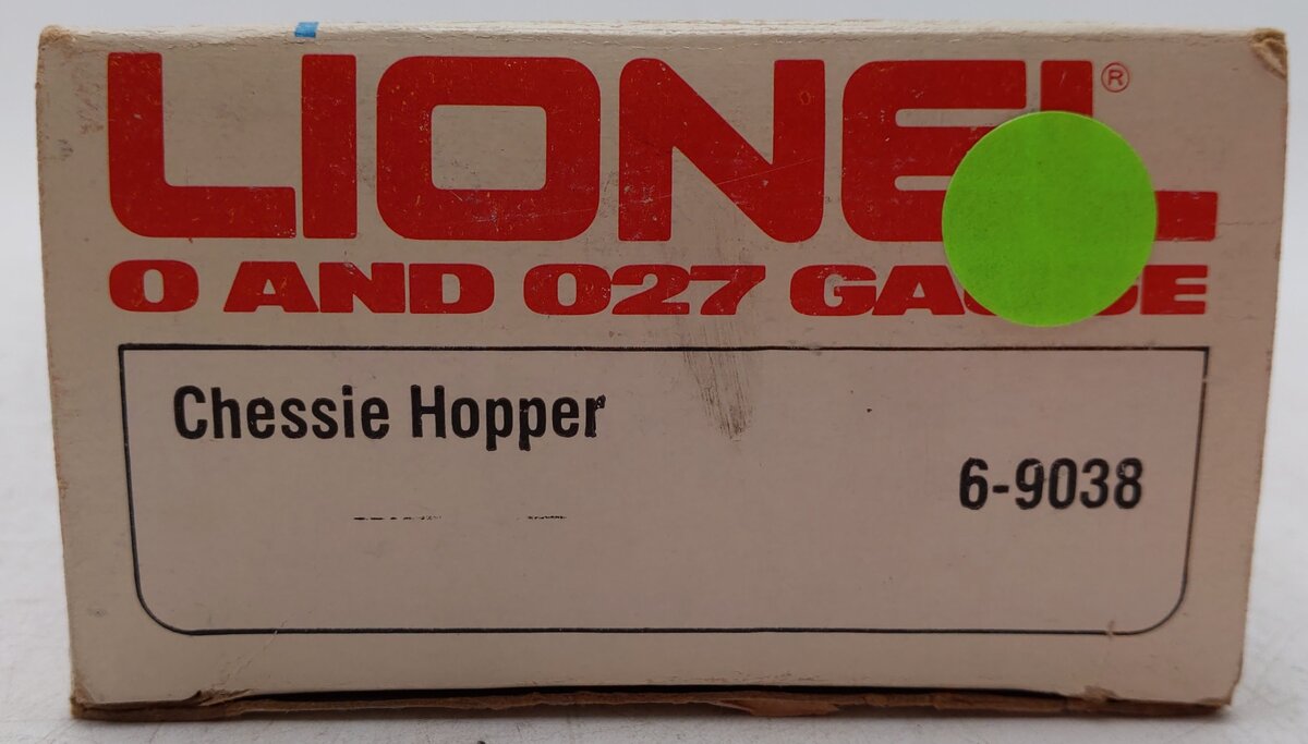 Lionel 6-9038 O Gauge Chessie Short 2-Bay Hopper Car #9038 EX/Box