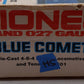 Lionel 6-8801 O Gauge Blue Comet 4-6-4 Steam Locomotive & Tender #8801 EX/Box