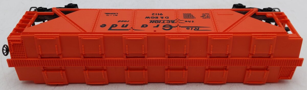 Lionel 6-9112 O Gauge Denver & Rio Grande Western Covered Long Hopper EX/Box