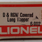 Lionel 6-9112 O Gauge Denver & Rio Grande Western Covered Long Hopper EX/Box