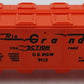 Lionel 6-9112 O Gauge Denver & Rio Grande Western Covered Long Hopper EX/Box