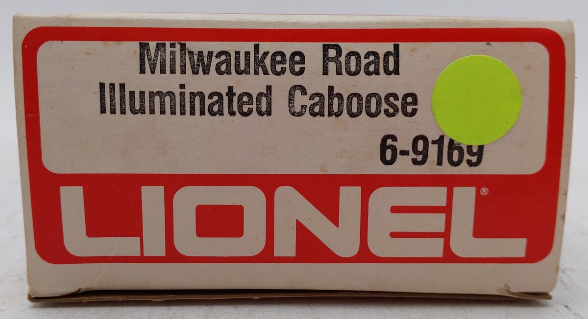 Lionel 6-9169 O Gauge Milwaukee Road Illuminated Caboose EX/Box