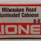 Lionel 6-9169 O Gauge Milwaukee Road Illuminated Caboose EX/Box