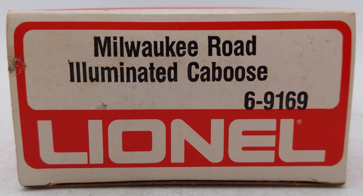 Lionel 6-9169 O Gauge Milwaukee Road Illuminated Caboose EX/Box