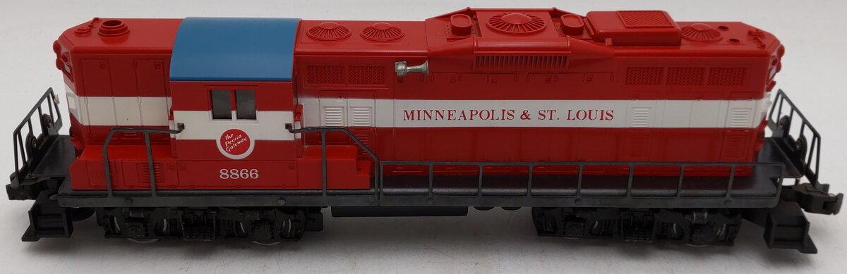 Lionel 6-8866 O Gauge Minneapolis and St. Louis GP-9 Powered Diesel Locomotive VG/Box