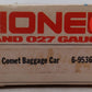 Lionel 6-9536 O Gauge Blue Comet "Barnard" Baggage Car EX/Box