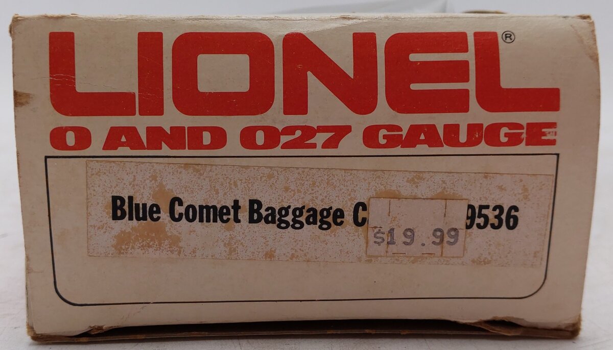 Lionel 6-9536 O Gauge Blue Comet 