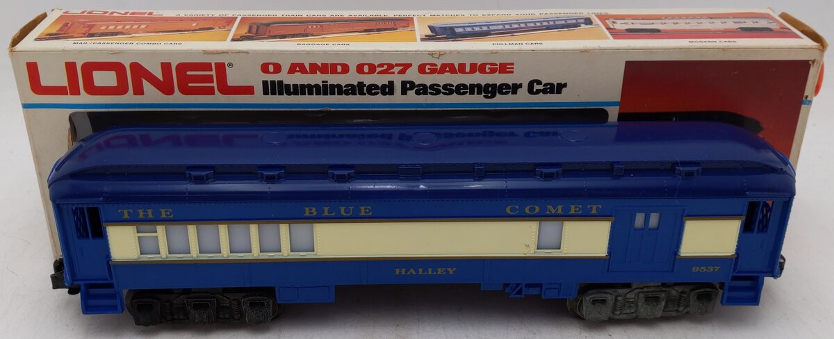 Lionel 6-9537 O Gauge Blue Comet "Halley" Combine Car EX/Box
