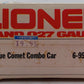 Lionel 6-9537 O Gauge Blue Comet "Halley" Combine Car EX/Box