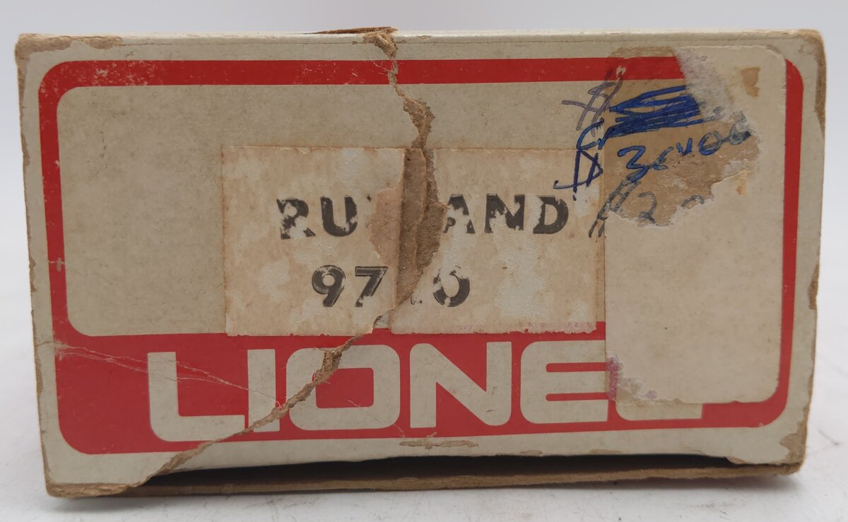 Lionel 6-9710 O Gauge Rutland Boxcar EX/Box