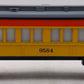 Lionel 6-9584 O Gauge Chessie Steam Special Passenger Car VG/Box