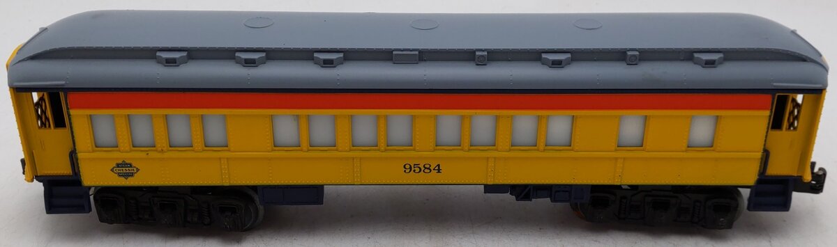 Lionel 6-9584 O Gauge Chessie Steam Special Passenger Car VG/Box
