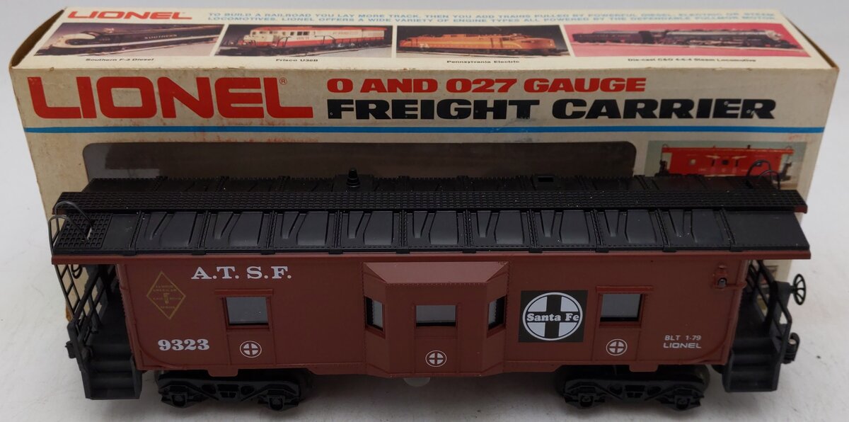Lionel 6-9323 O Gauge Famous American Railroad Series ATSF Caboose EX/Box