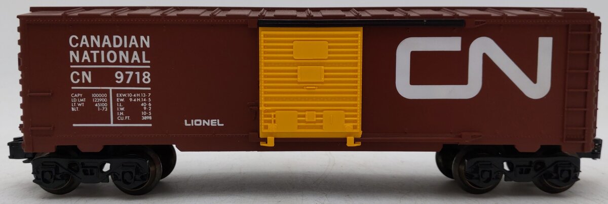 Lionel 6-9718 O Canadian National Box Car #9718 EX/Box