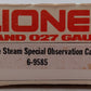 Lionel 6-9585 O Gauge Chessie Steam Special Observation Car #9585 EX/Box